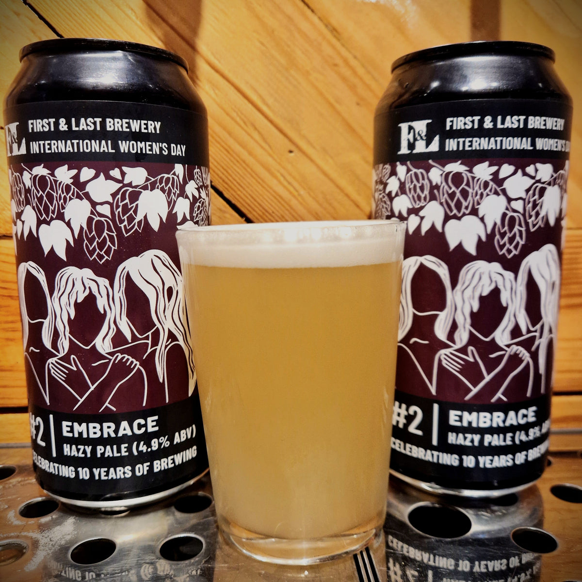 Embrace / Hazy Pale (440ml cans)
