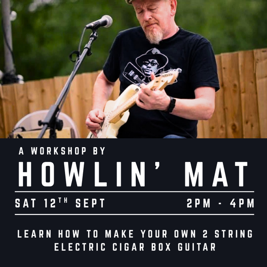 Cigar Box Guitar Making Workshop