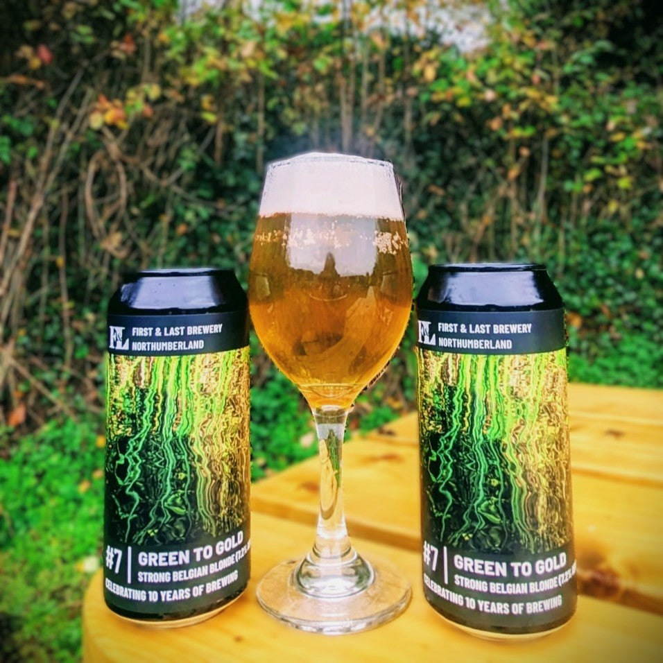 Green to Gold / Strong Belgium Blonde (440ml cans)