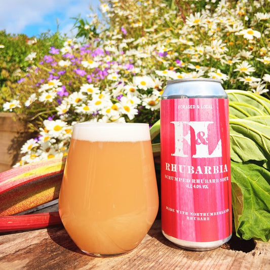 Rhubarbia / Rhubarb Sour  (440ml cans)